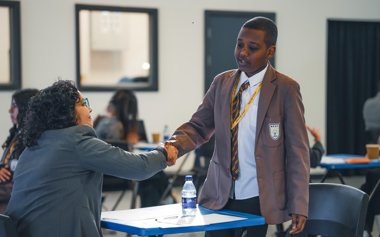 Year 8 students shine in inspiring employability event