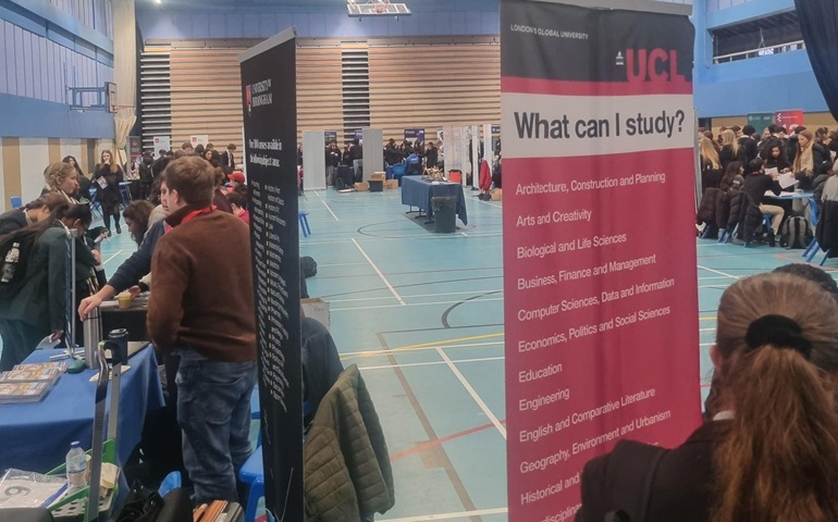 Year 12 MDV students: Forest School HE & Careers Fair and Alumni talk