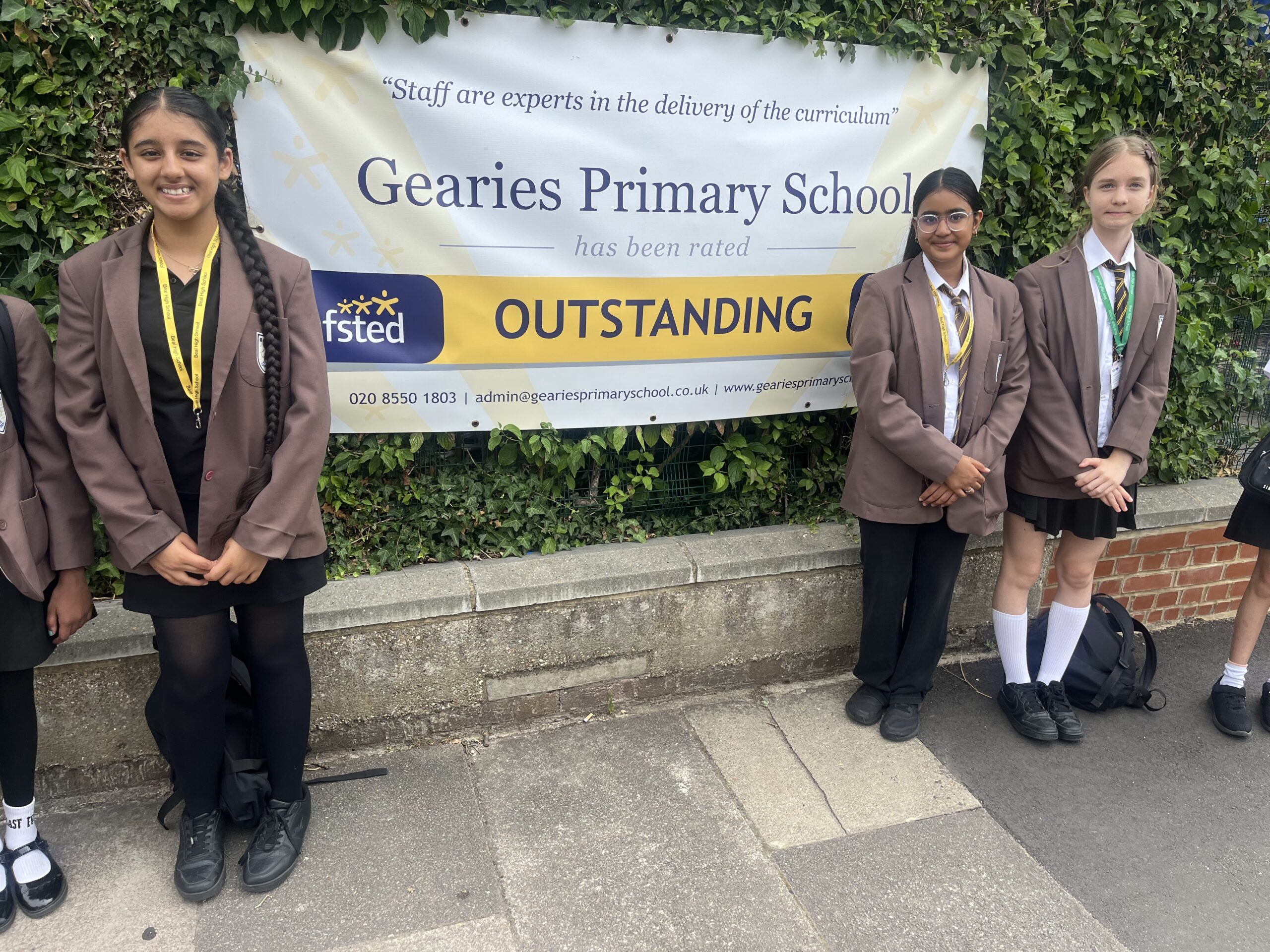 Gearies Primary School visit